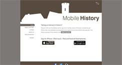 Desktop Screenshot of mobile-history.eu